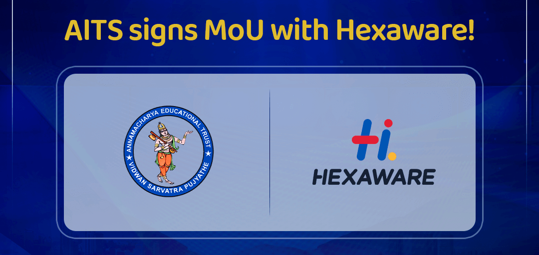 AITS signs MoU with Hexaware!